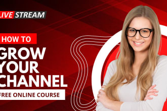do catchy youtube thumbnail design within 3 hours
