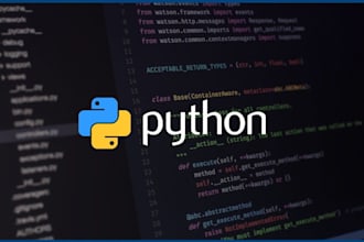 develop your python scripts, projects and assignments