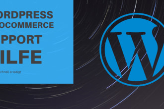 wordpress und woocommerce fehlerbehebung und support hilfe