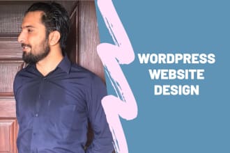 setup modern wordpress website design or blog design