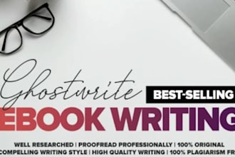 be your creative fiction ghostwriter for romance crime fantasy and more
