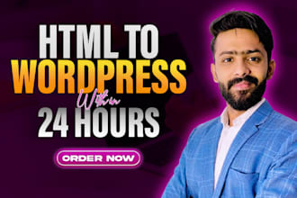 convert html to wordpress theme