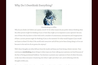 write compelling articles for your website