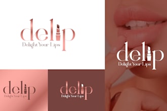create modern and sleek logo design with 1 hour delivery