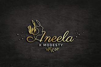 design a luxury royal and minimal logo for your brand