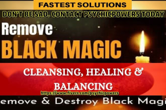 do cleansing and healing of curse and dark energy
