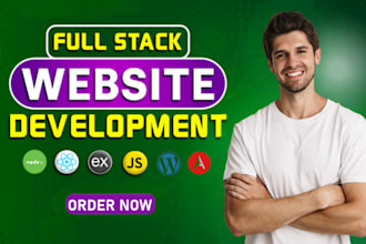 do custom full stack web development in mean,mern,php as fullstack web developer