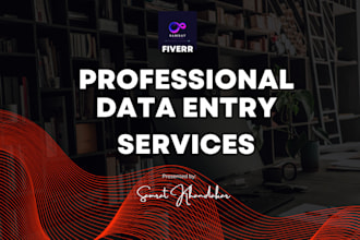 make data entry, lead generation, data collection