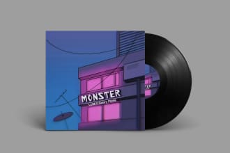 design your album cover or music artwork