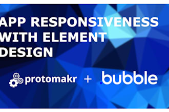 make your bubble app responsive