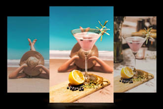 creatively edit and manipulate food and drink images