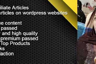 write amazon affiliate articles and post on your website