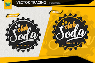 convert your logo into high quality image and vector