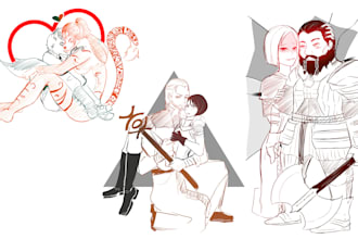 draw your ship on lineart with color line