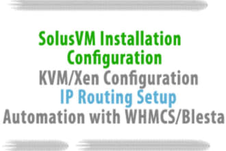 virtualization setup openvz, kvm, xen,solus vm,hyperv