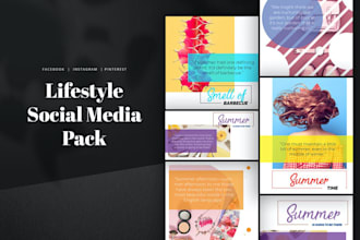 design custom social media design kit