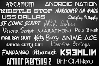 Review  send you 10,000 commercial use fonts