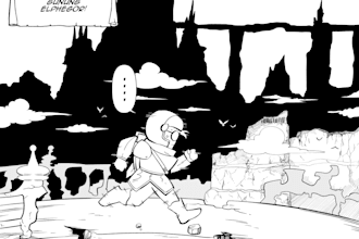 draw a shonen manga  for you