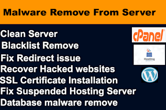 remove malware from full server