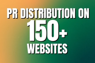 publish press release on 100 plus media publications