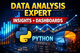 do statistical data analysis and business analytics using python