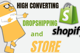 design high converting shopify wordpress ecwid store website