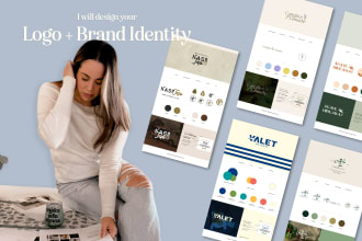 design an elevated brand identity for your lifestyle, fashion or wellness brand