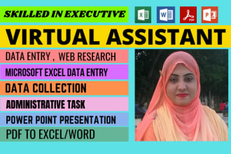 be decent executive virtual assistant for administrative job