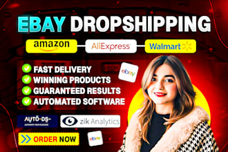 do profitable amazon to ebay dropshipping SEO listings