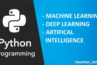 do machine learning in python