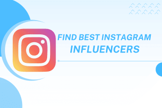 find best instagram influencers,  influencer list researcher, find influencer