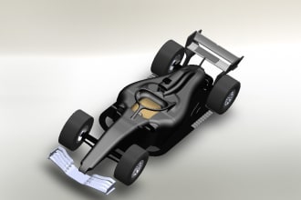 design and render car model