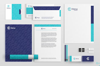 create business card, letterhead and full stationery design