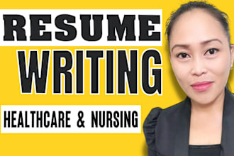 write healthcare, nursing resume writing ats CV