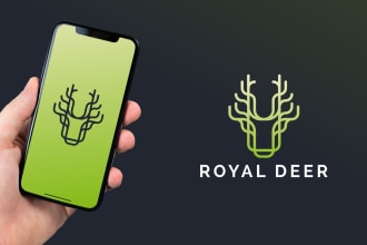 design modern outline creative logo design