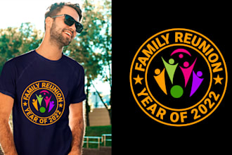 do custom and trendy t shirt logo design