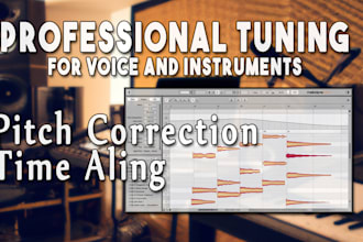 tune and pitch correct your vocals or instruments