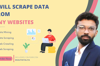 do data extraction, web scraping and data scraping