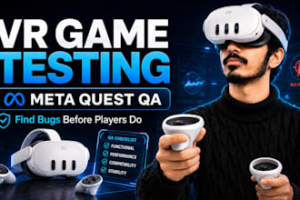 test your meta quest VR game and find bugs