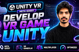 develop VR game or experience for meta quest