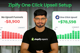 setup zipify one click upsell in shopify
