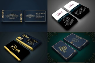 do professional luxury premium business card, letterhead design