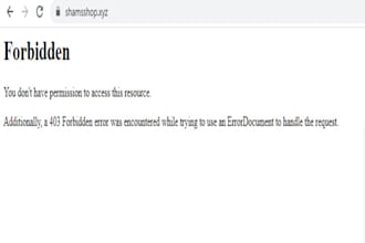 fix error 403 forbidden in 1 hour