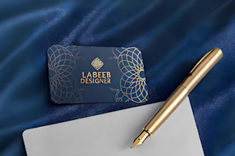 design a professional, modern, creative business card