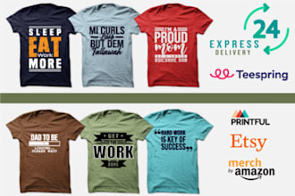 do typography t shirt design