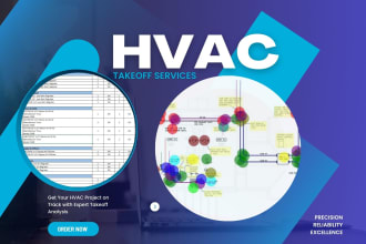 do detailed hvac takeoff and cost estimation on planswift