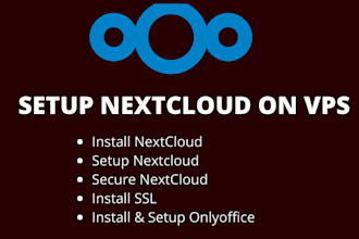 install and setup nextcloud on vps or shared hosting