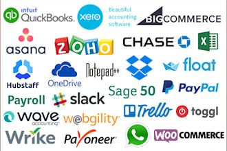 do bookkeeping for you online and on software