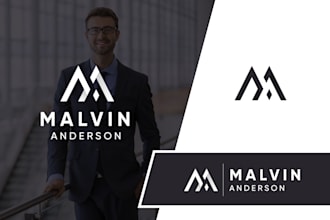 design monogram logo or initial letter for personal branding