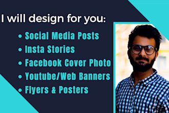 design attractive infographics and social media posts